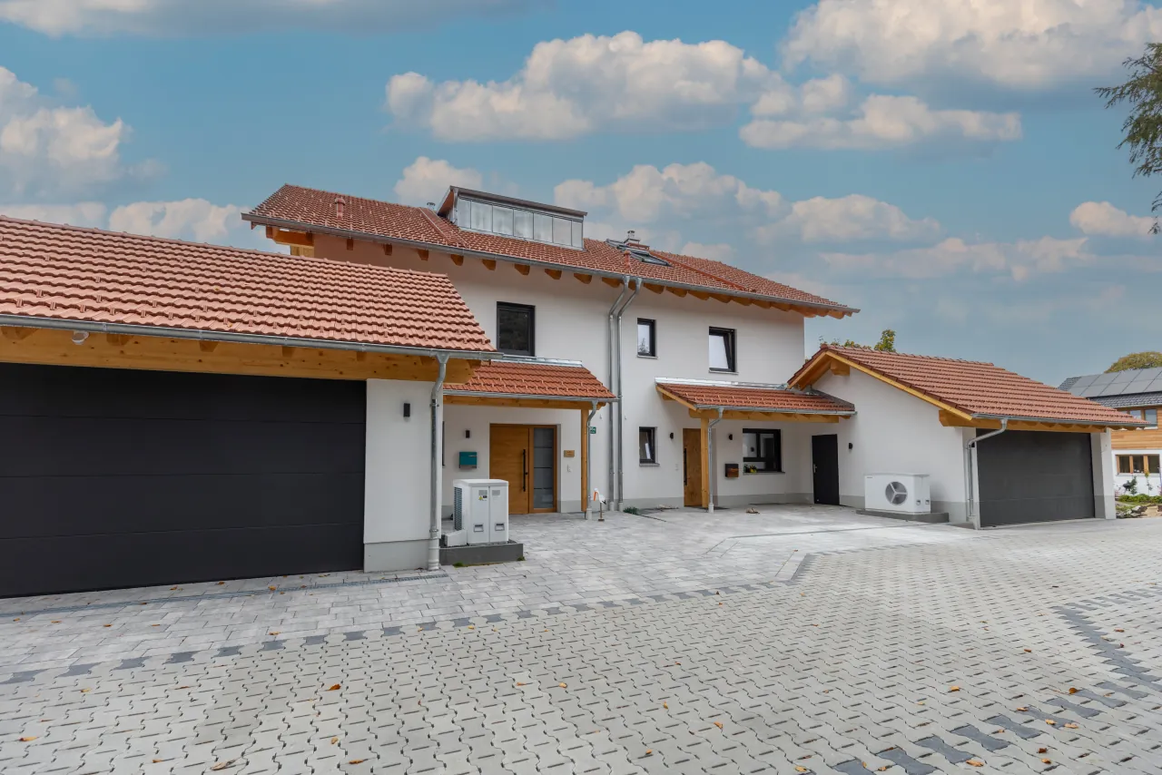 bauunternehmen erhard murnau doppelhaushälfte garage