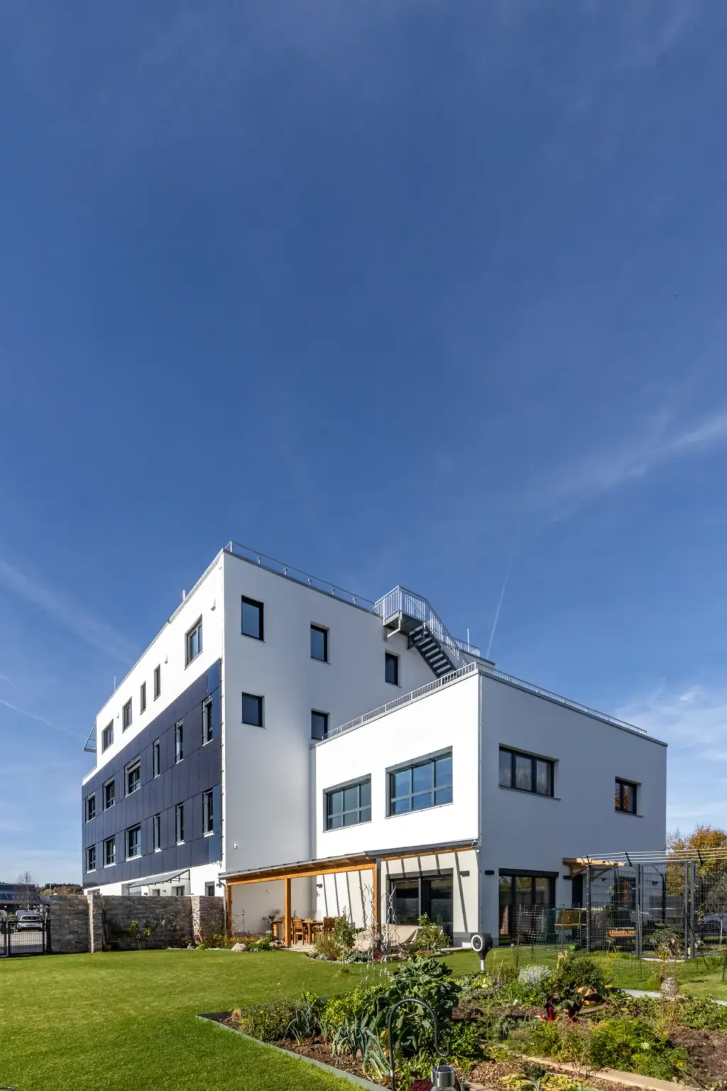 bauunternehmen erhard peiting mehrfamilienhaus wohnungen mit garten