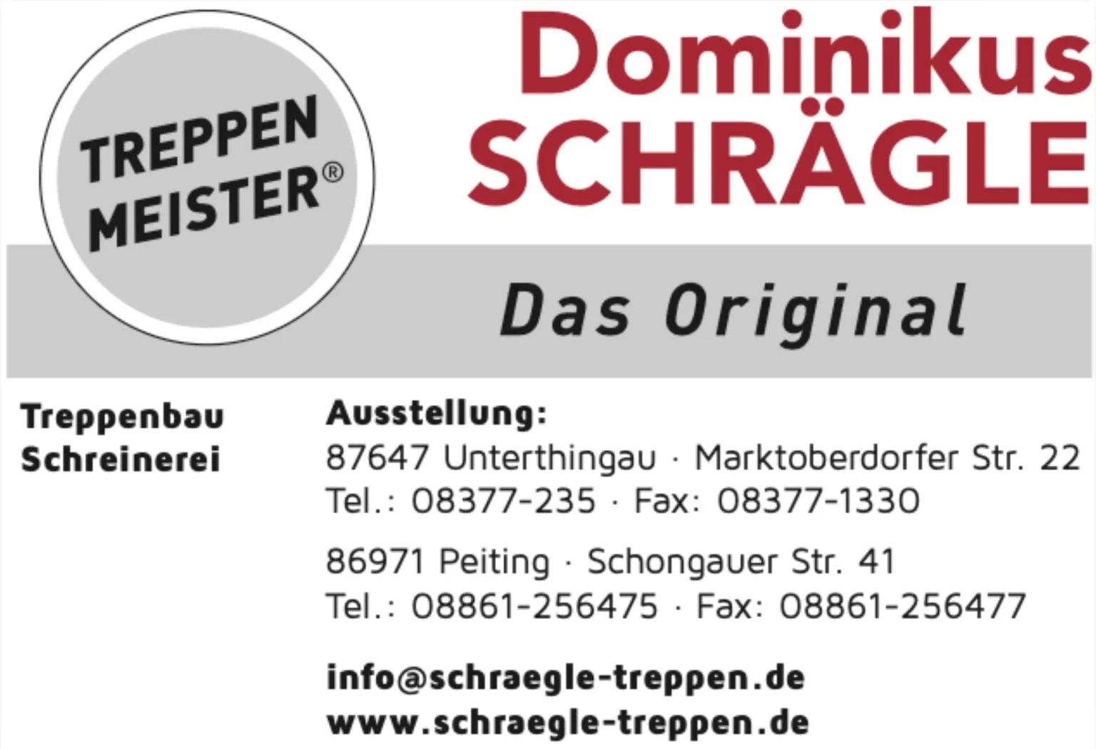 Logo Treppen Schrägle